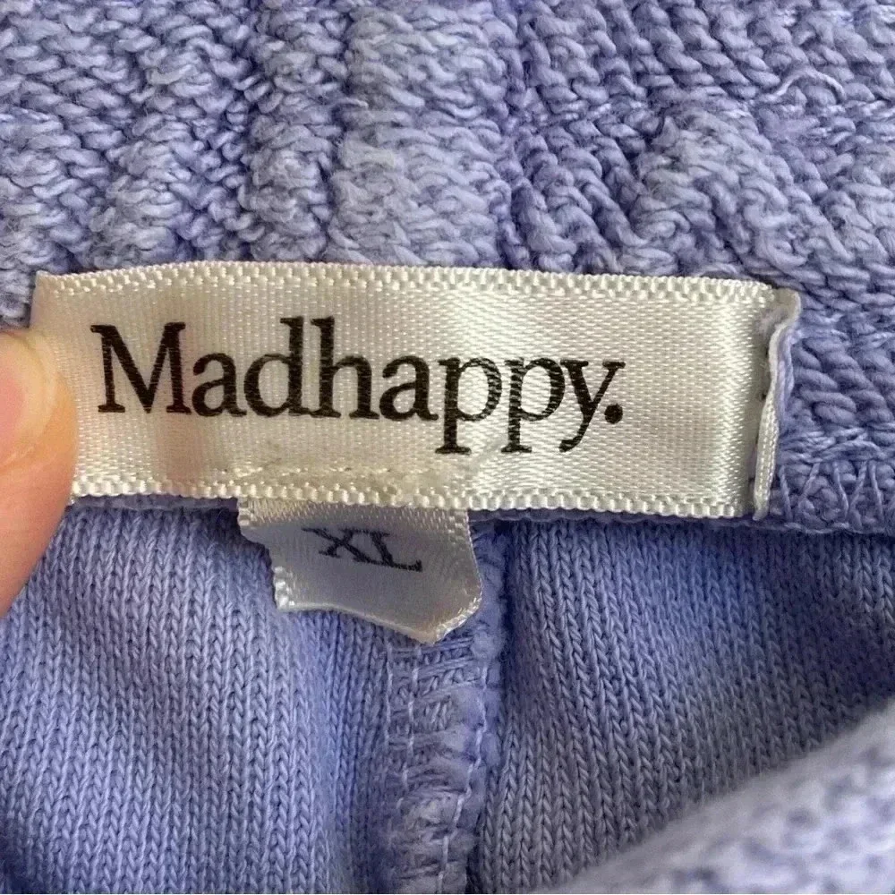 NWOT Madhappy Pastel Purple Terry Sweatpants Rare Retired color XL